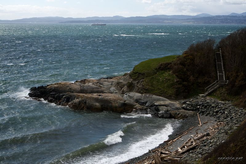 waves and wind