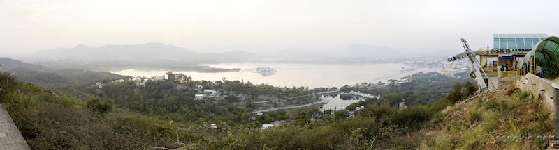 udaipur from above