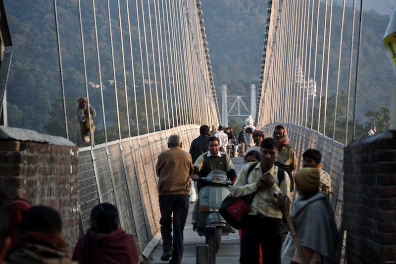 ram jhula bridge again