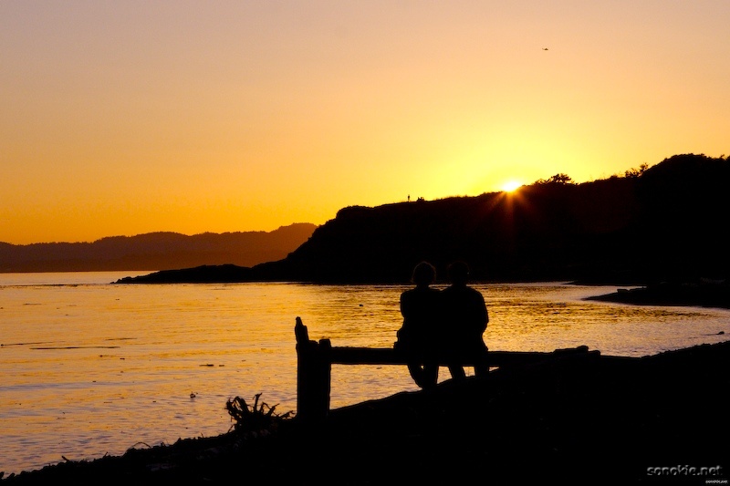 beach sunset